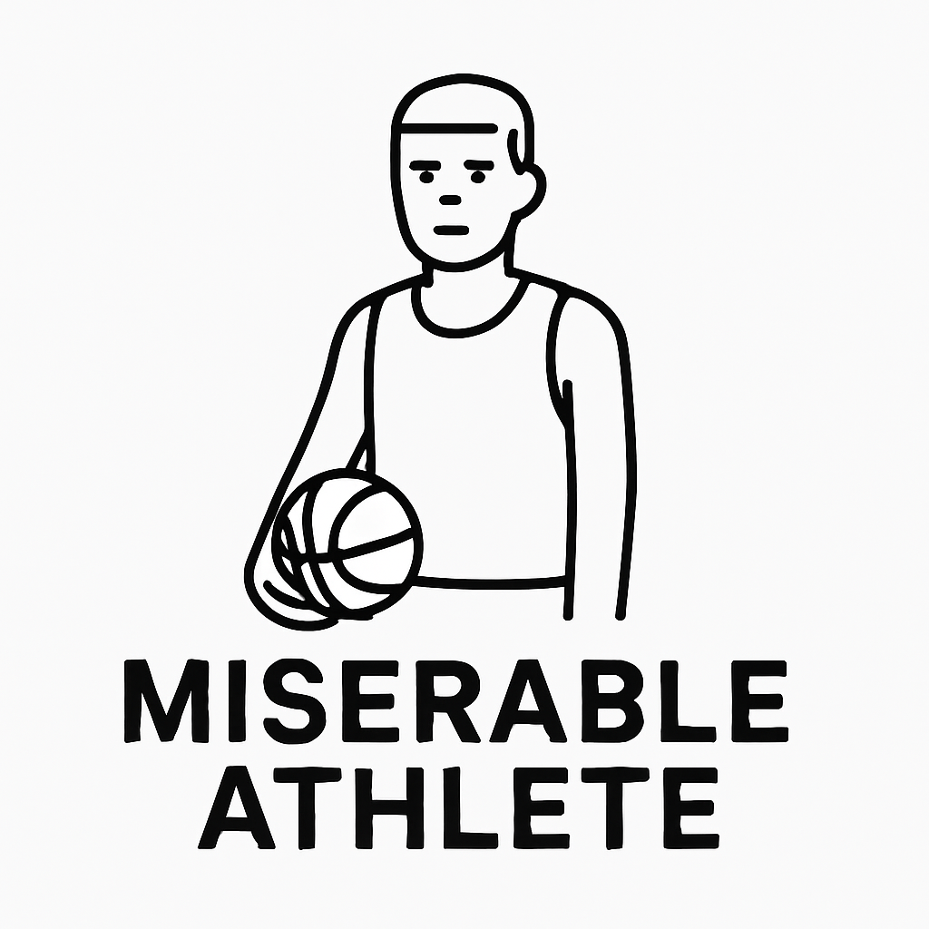 Miserable basketball player